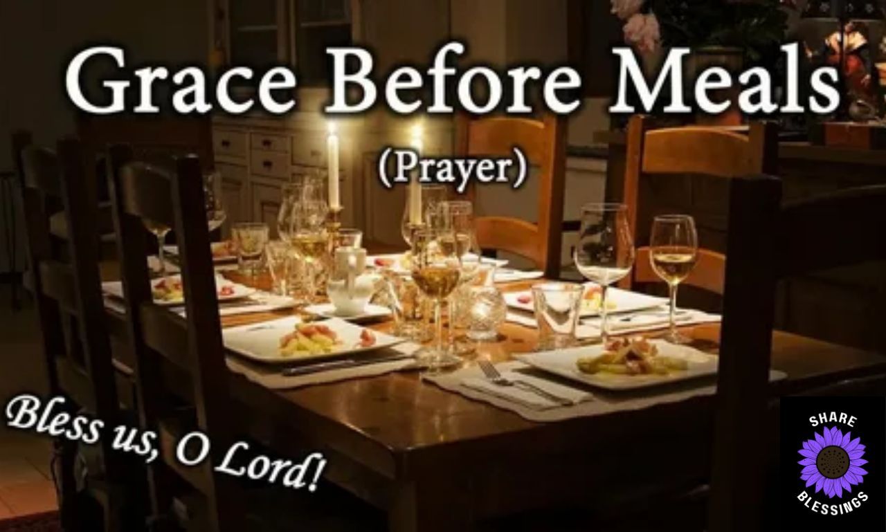 Catholic Prayers for Dinner