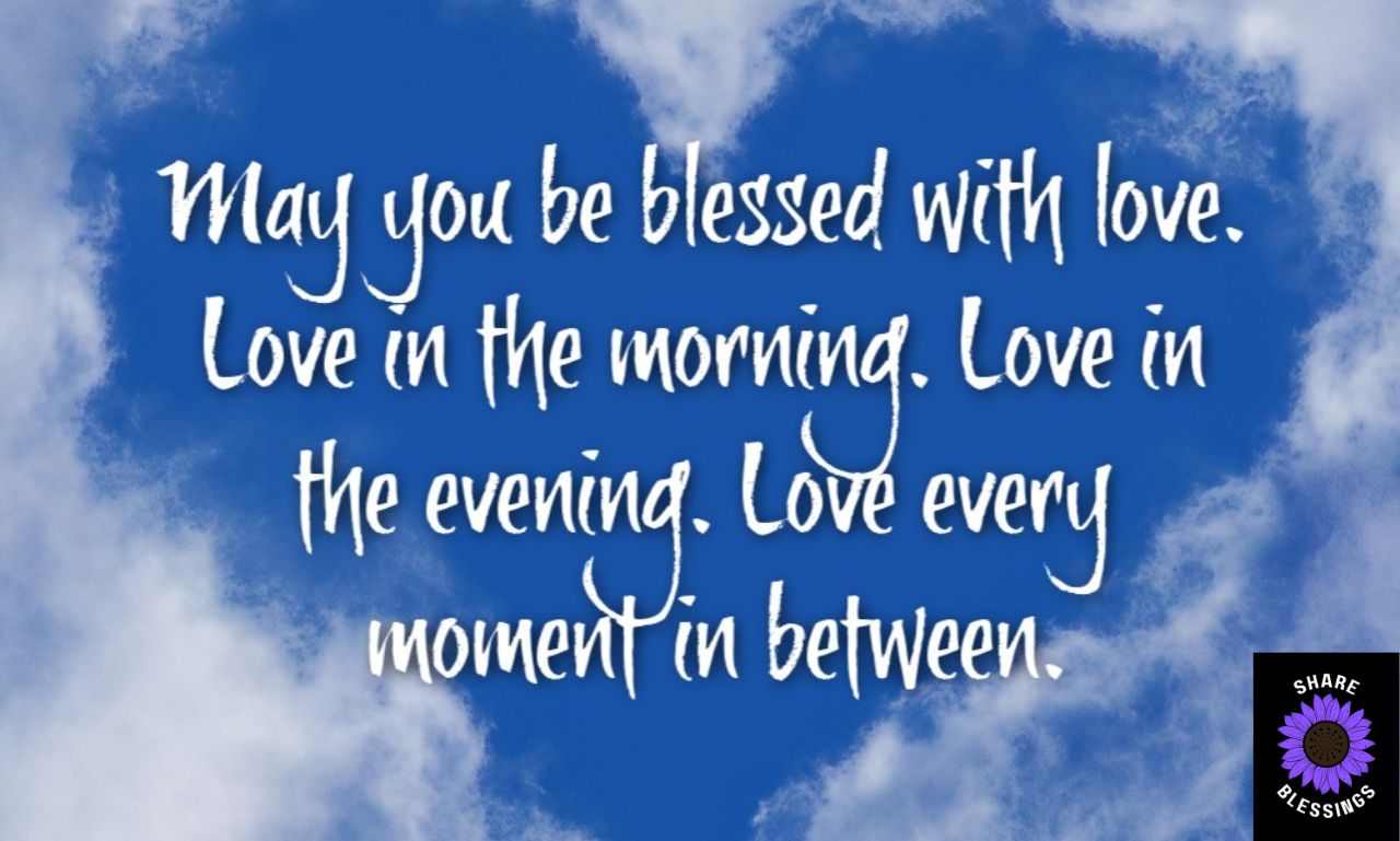 Cute Blessings for Sweetheart
