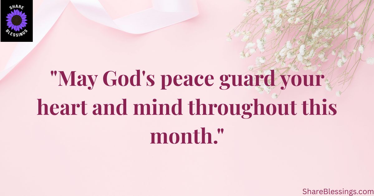 New Month Wishes for My Love