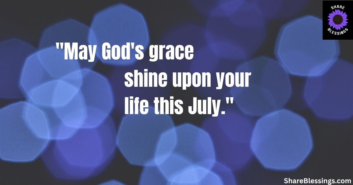 New Month Prayer Messages for July