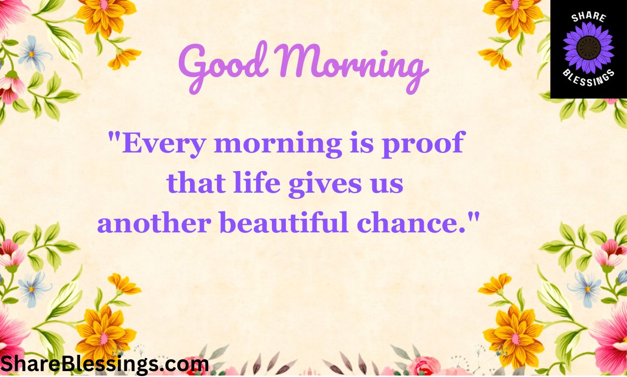 Good Morning Blessings With Images