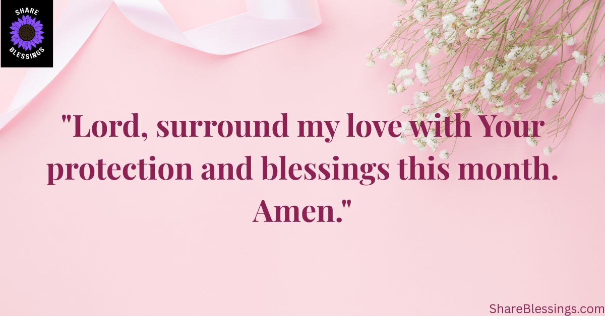 New Month Wishes for My Love