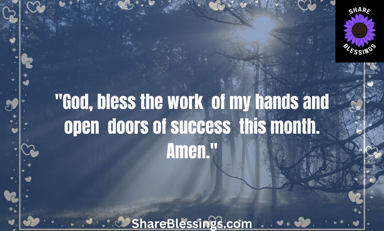 Prayers for the New Month