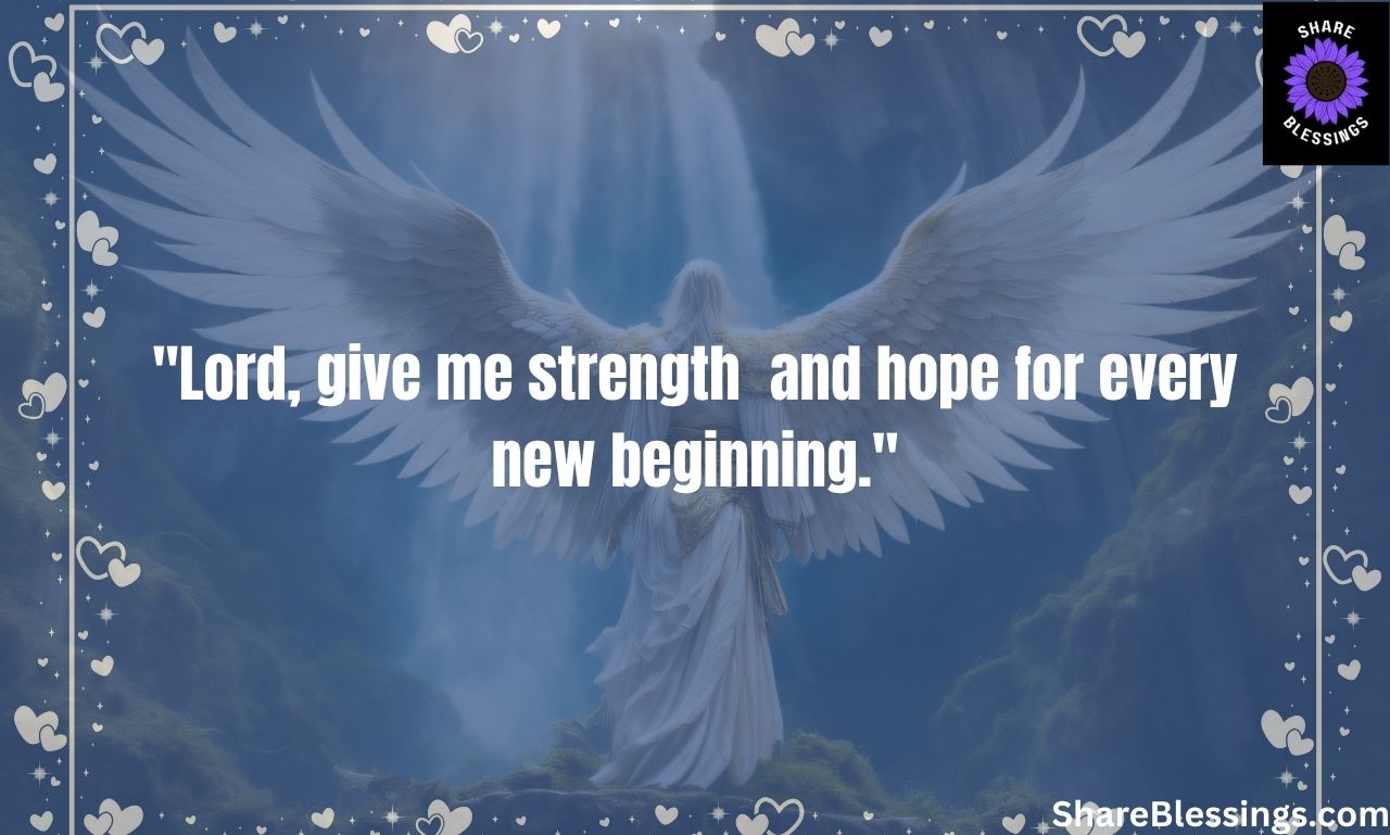 Uplifting Prayers for a Fresh Start