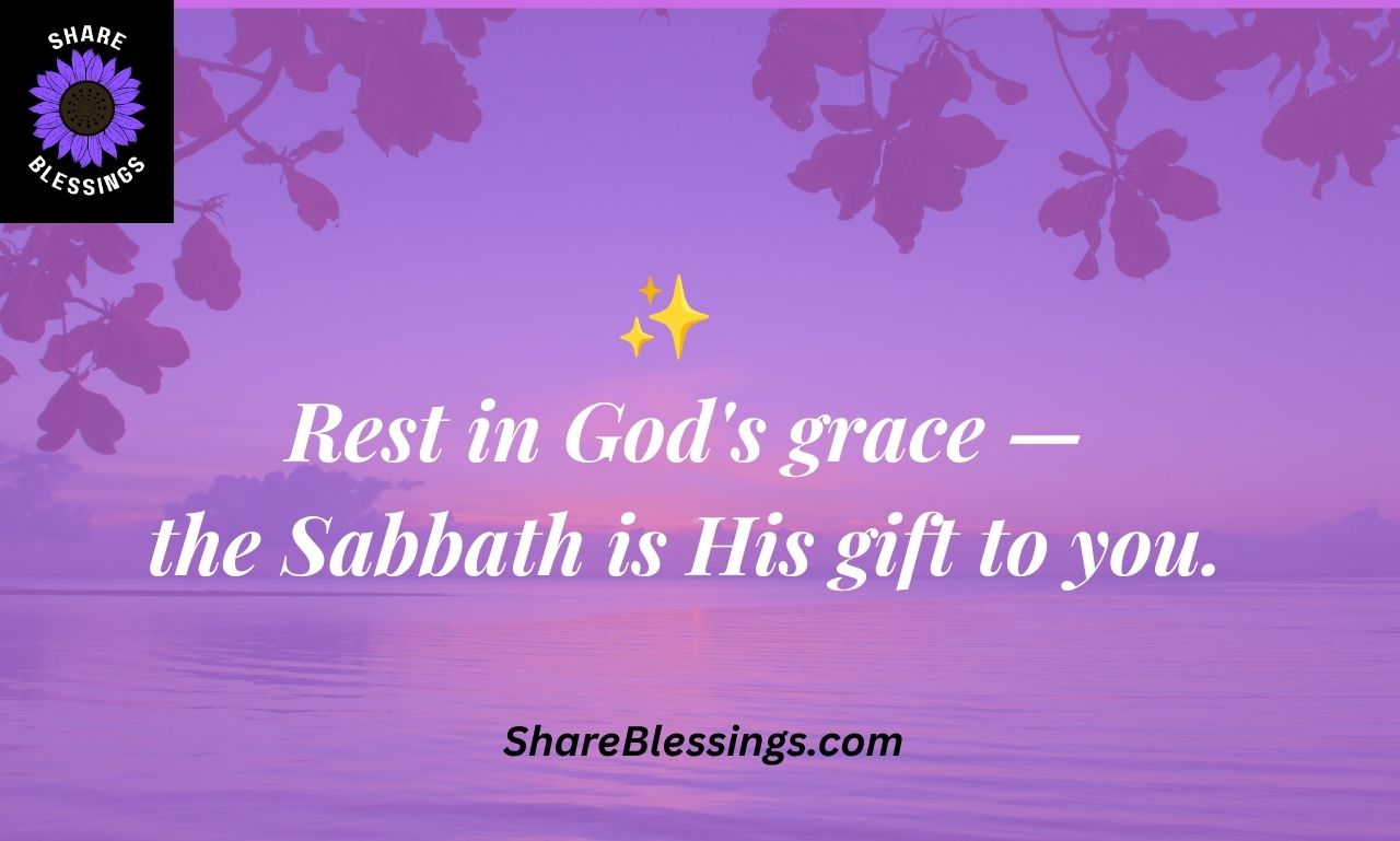 Happy Sabbath Blessings