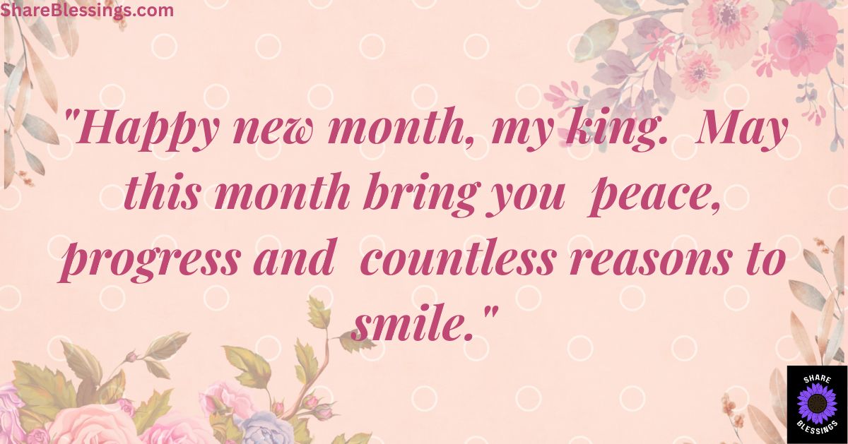 Happy New Month Prayers to My Boyfriend