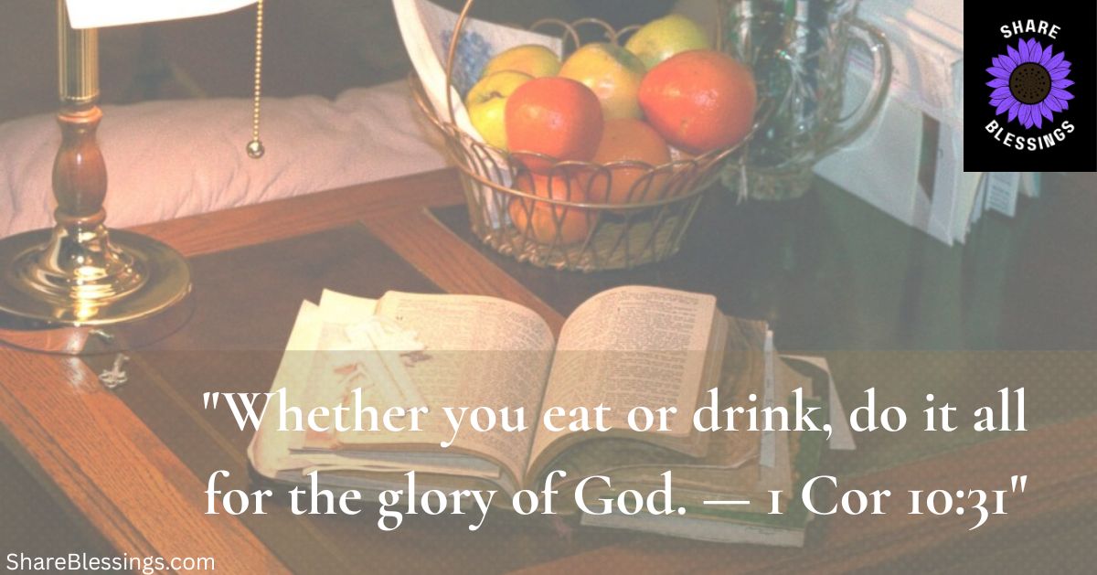 Lunch Prayers with Bible Verses for Every Midday Moment
