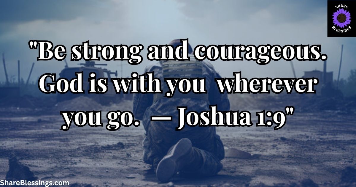 Bible Verses for Soldiers and Their Families
