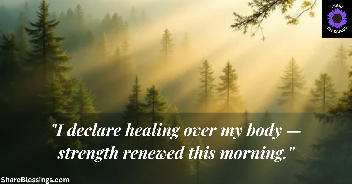 70+ Prophetic Morning Declarations of Blessings for Positivity and Faith