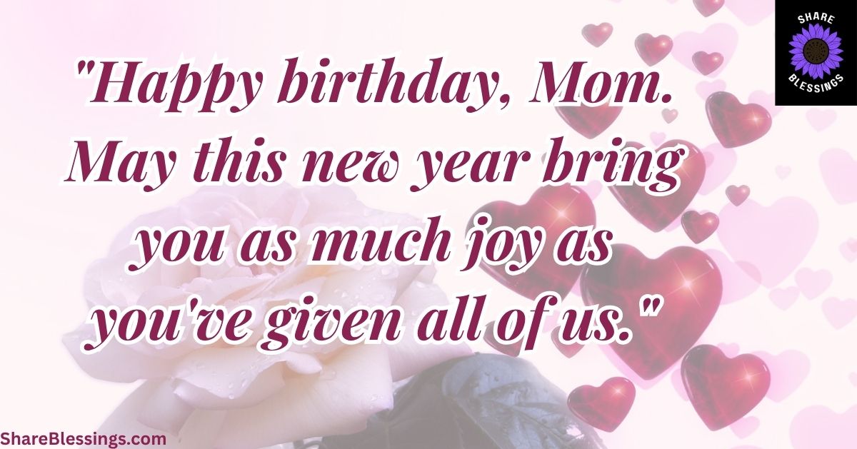 Short Birthday Blessings for Mother
