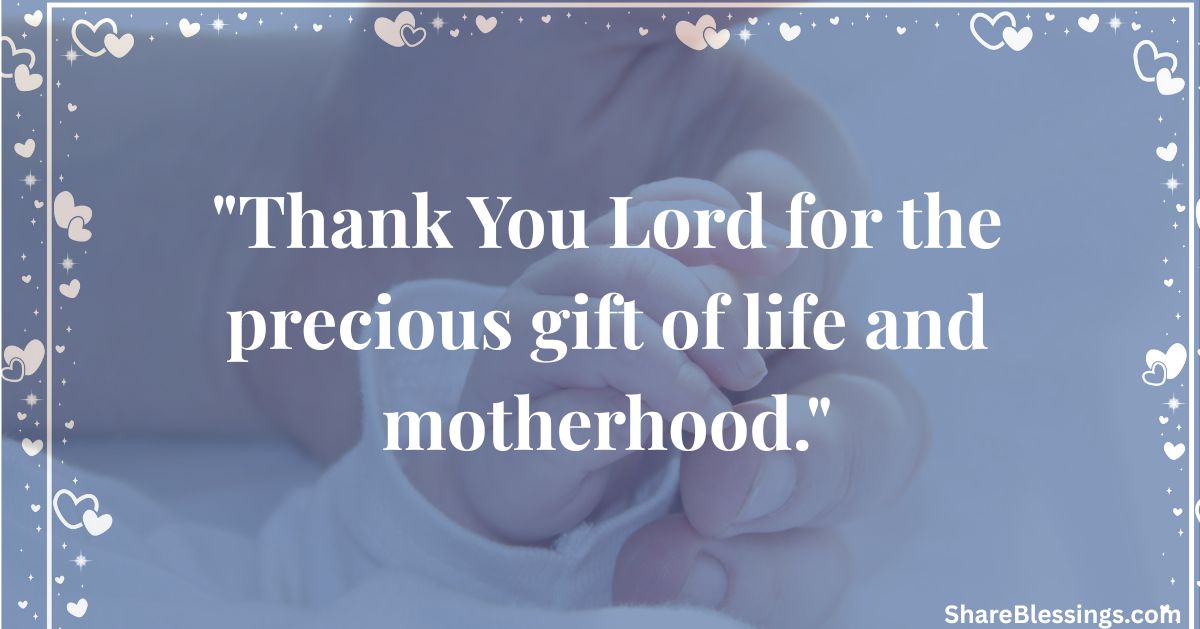 Prayer For Mothers And Babies
