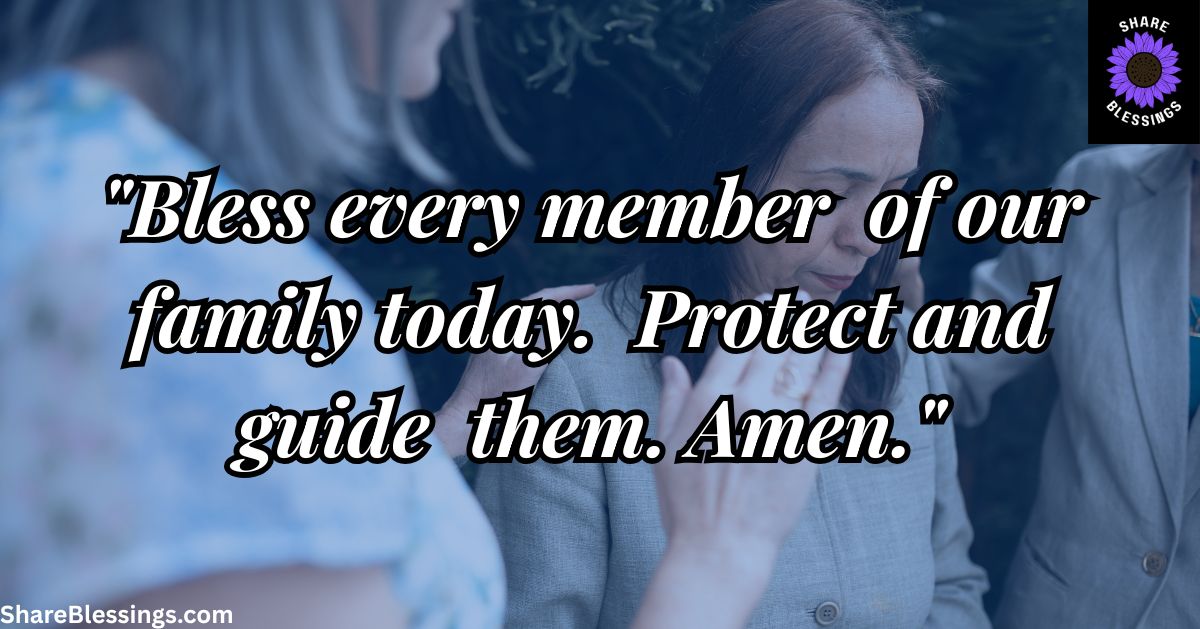 Wednesday Morning Prayer for Family
