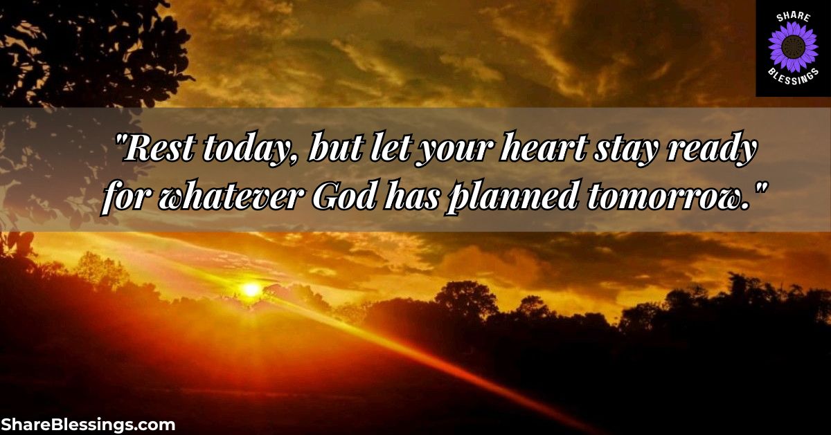 African American Saturday Blessings for a Faith-Filled Weekend — sunset over trees