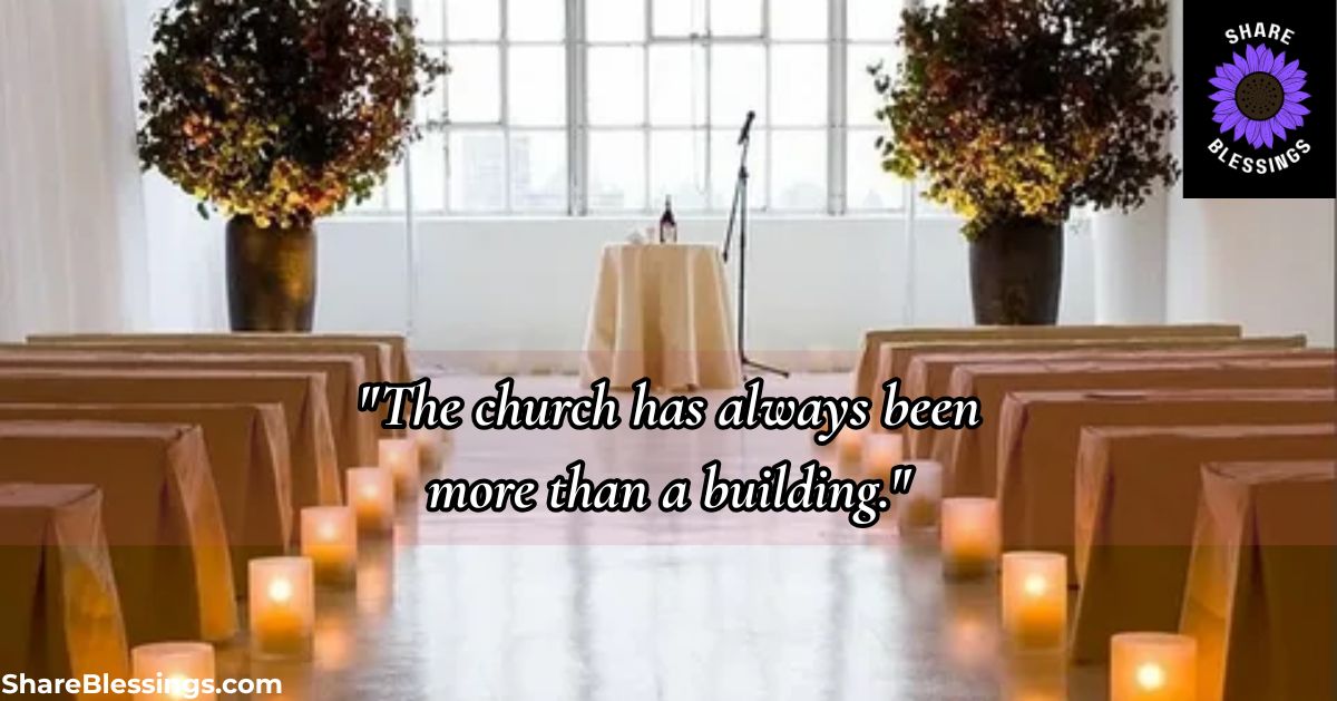 African American Saturday Blessings for Church and Community — candlelit aisle