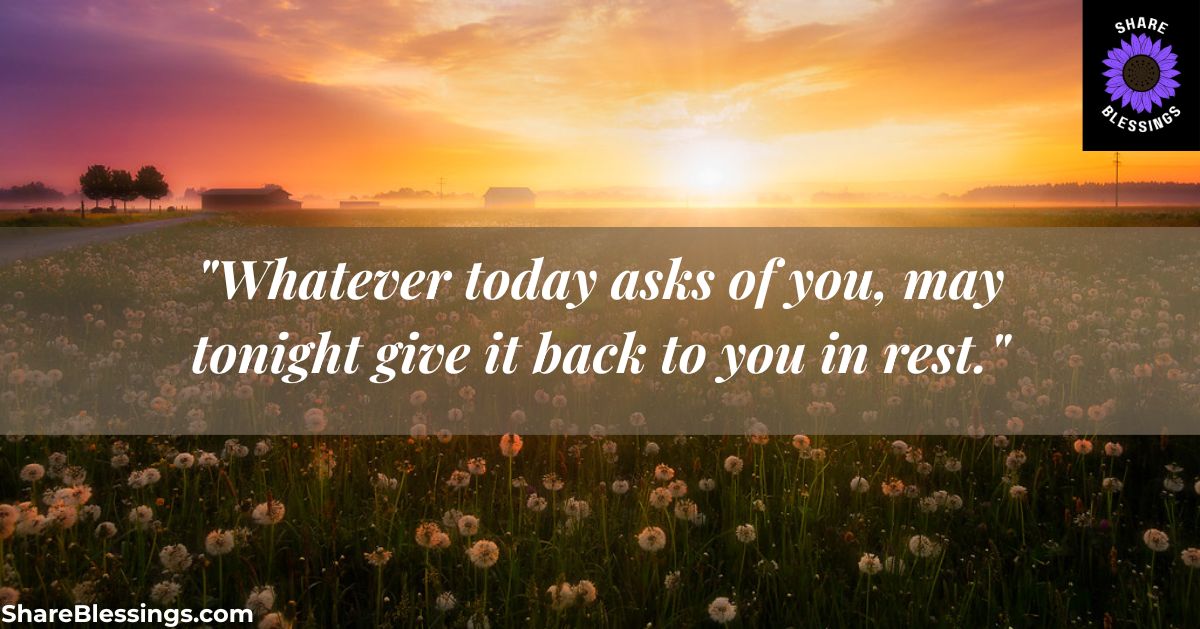 Good Night Blessings and Quotes for Restful Sleep: 65+ Powerful Prayers and Words of Peace