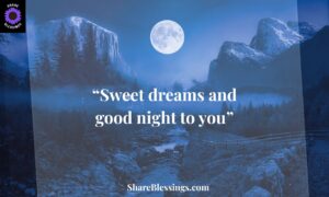 Sweet Good Night Messages