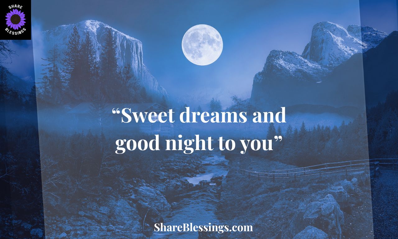 Sweet Good Night Messages