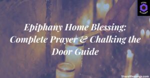 Epiphany Home Blessing